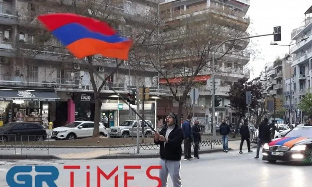 Πορεία στην Θεσσαλονίκη για την Γενοκτονία των Αρμενίων (εικόνες)